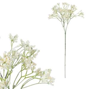 Gypsophila - umělá kytice, krémová barva